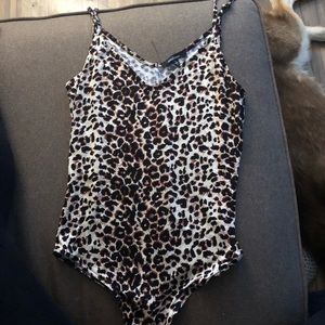 leopard bodysuit